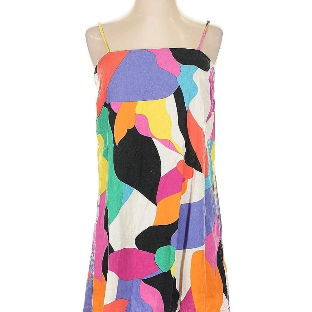 A New Day Pink and Purple Midi Slip Skirt Cocktail